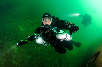 Sidemount diver